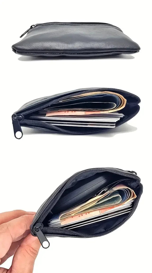 Coin Purse Men Small Bag Wallet Change Purses Zipper Money Bags Women Men Wallets Leather Key Holder Carteira