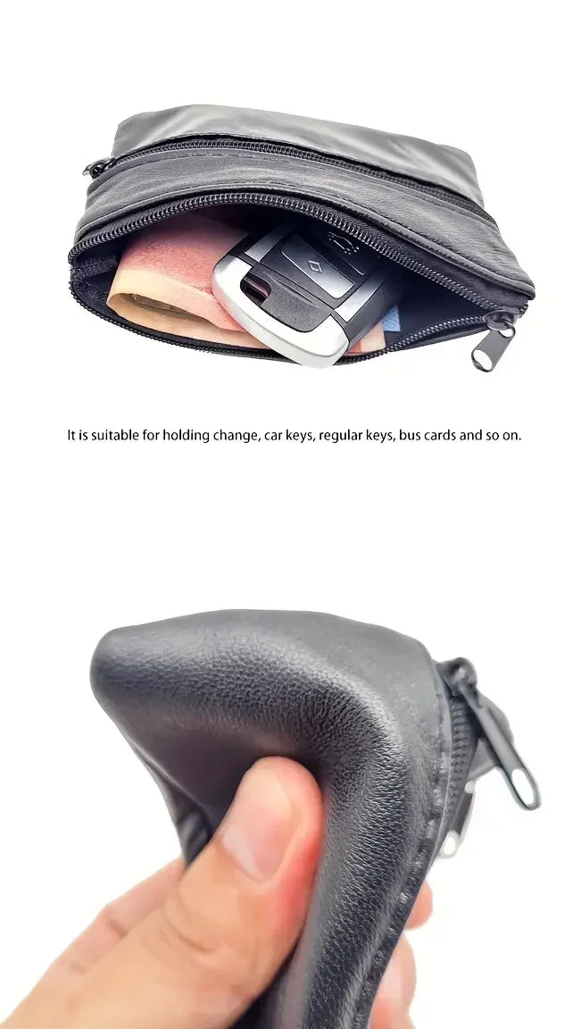 Coin Purse Men Small Bag Wallet Change Purses Zipper Money Bags Women Men Wallets Leather Key Holder Carteira