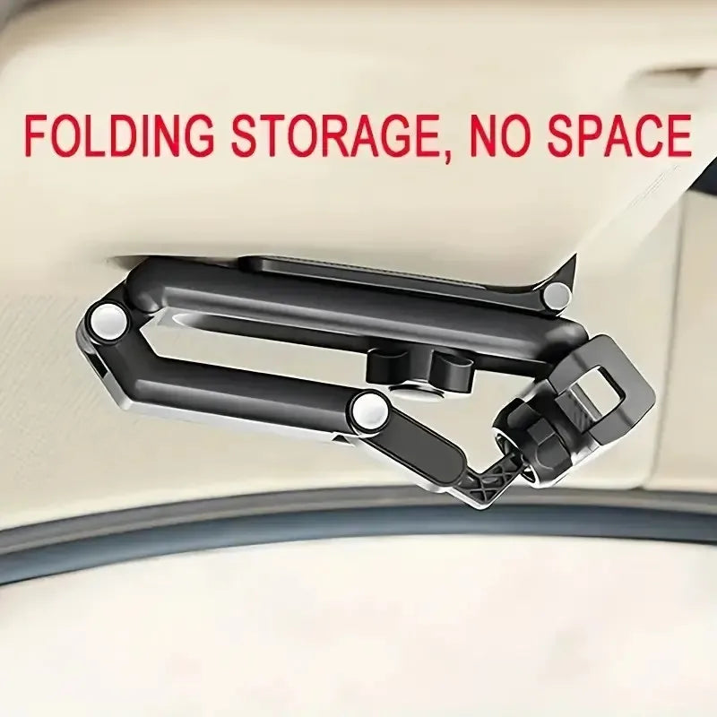 Sun visor mobile phone holder that supports 1080 degree rotation, universal phone holder, multifunctional phone holder