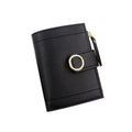 Fashion PU Leather Women Wallet Large Capacity Multiple Card Slots Short Purses Lightweight Zipper Coin Purse For Girls Women's