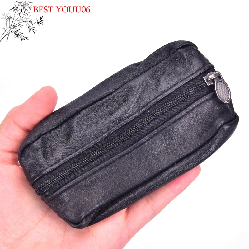 Hot Mini Zipper Soft Purses Unisex Purse For Money Pocket Wallets Small Change Bag
