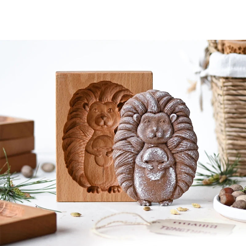 Cookie Mold Baking Supply Diy Cookie Cookie Gingerbread Cookie Cake Embossed Kitchen Baking Various Types Wooden Biscuit Cutters