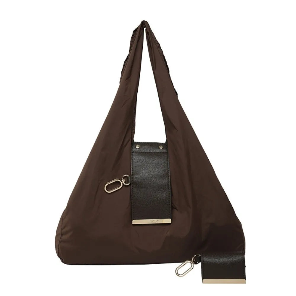 Reusable Mini Keychain Tote Bag Large Capacity Lightweight Foldable Shopping Bag Eco-Friendly Key Ring Expandable Reusable Bag